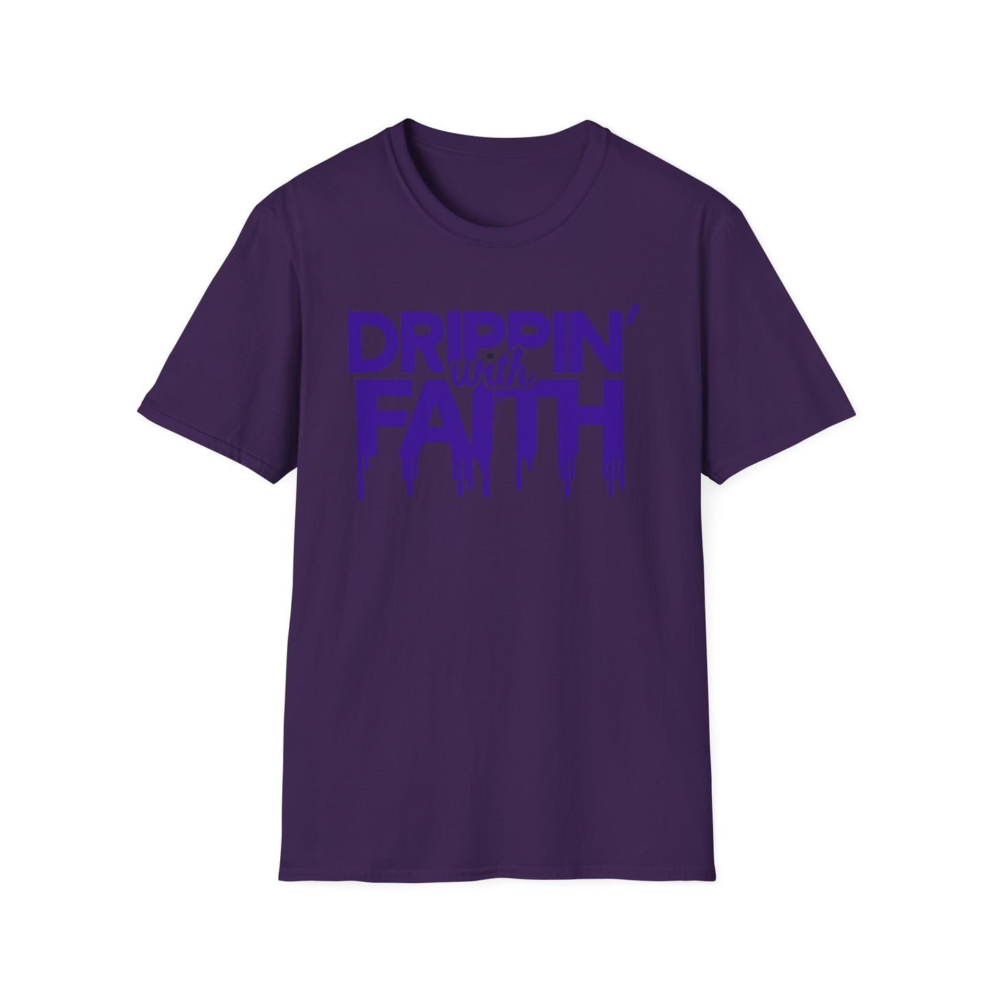 Drippin' with Faith Unisex T-Shirt - Inspirational Softstyle Tee