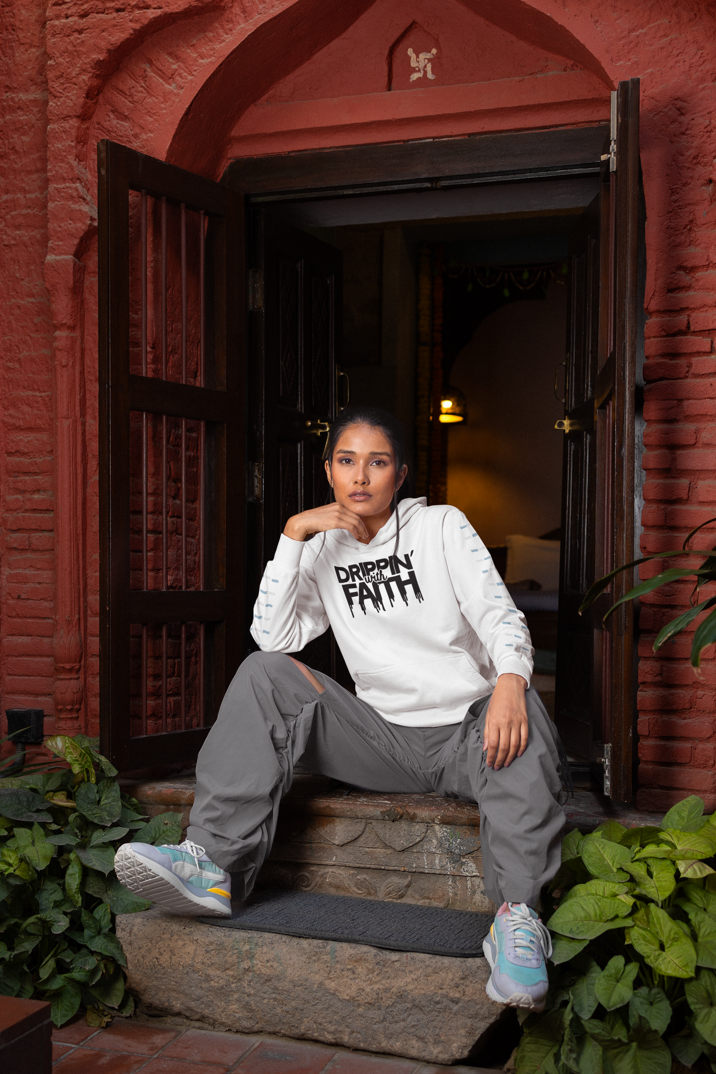 Drippin' with Faith Unisex Softstyle T-Shirt - Inspirational Casual Tee for Faith and Confidence