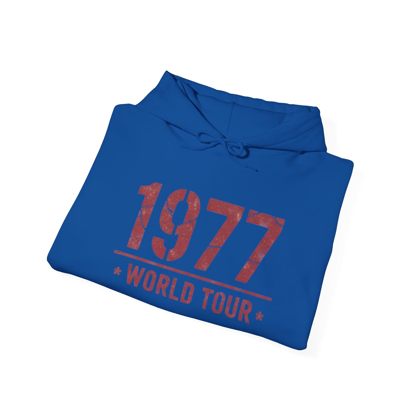 BIRTH YEAR 1977 World Tour Hoodie — Vintage Retro BIRTHDAY Tour Sweatshirt