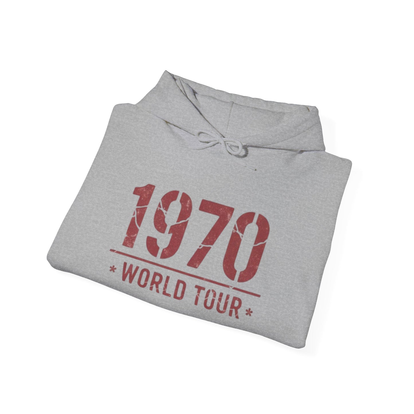 BIRTH YEAR 1970 World Tour Hoodie — Vintage Retro BIRTHDAY Tour Sweatshirt
