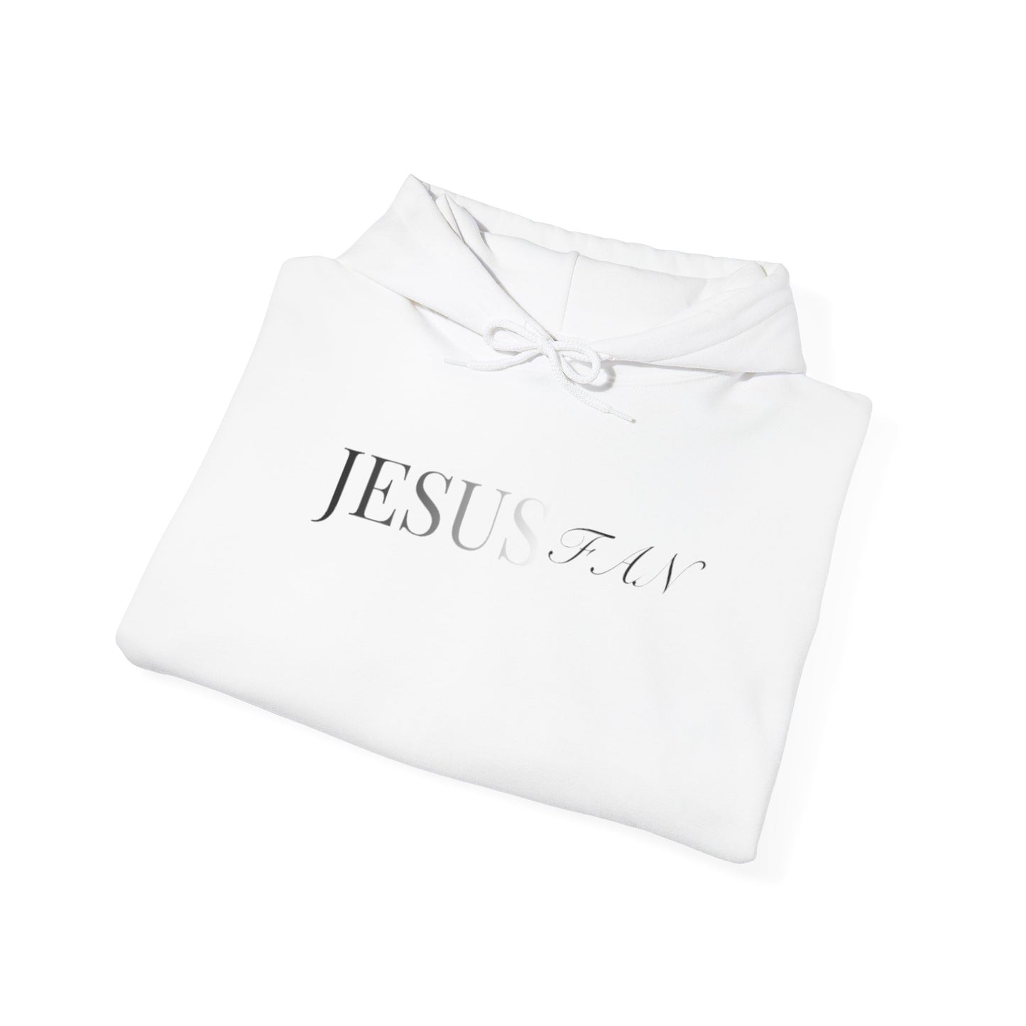 Jesus Fan Hoodie — Minimal Christian Faith Pullover