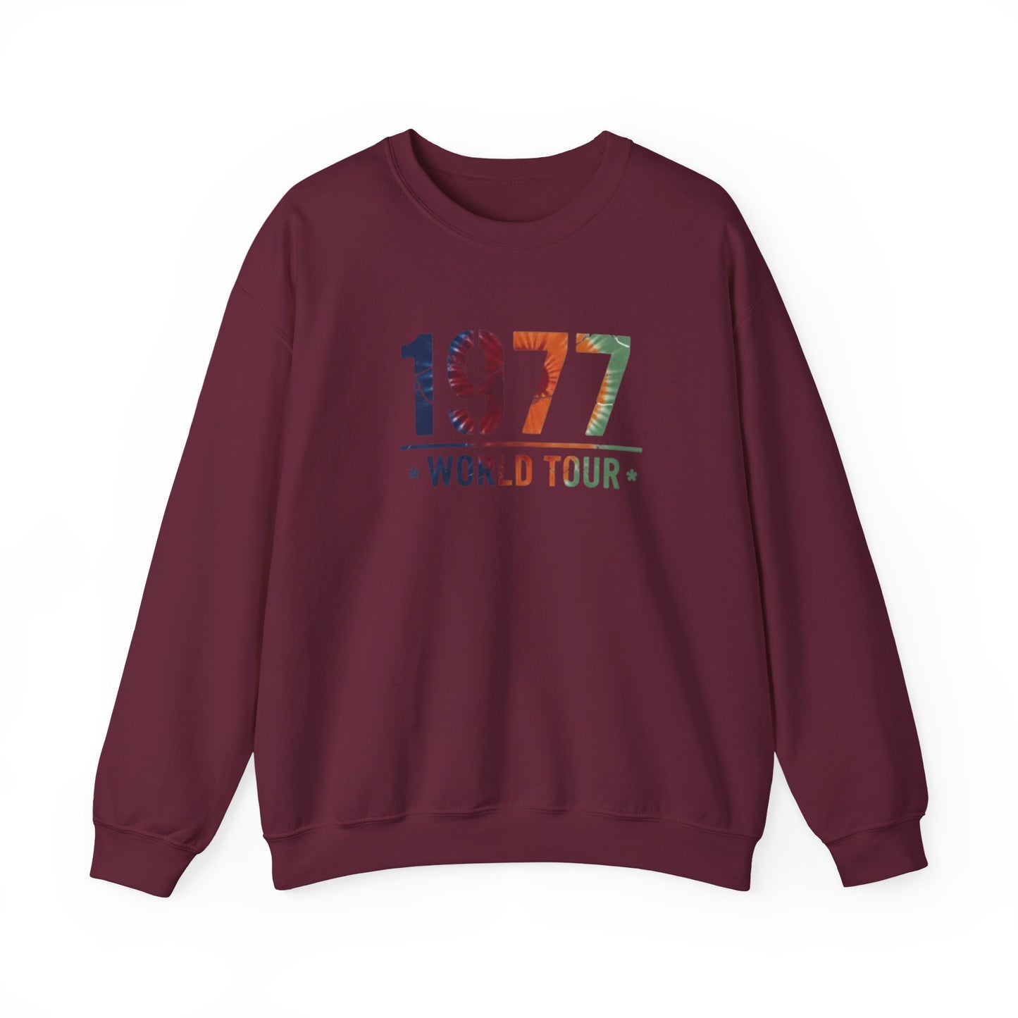 1977 World Tour Sweatshirt — Vintage Retro Concert Crewneck