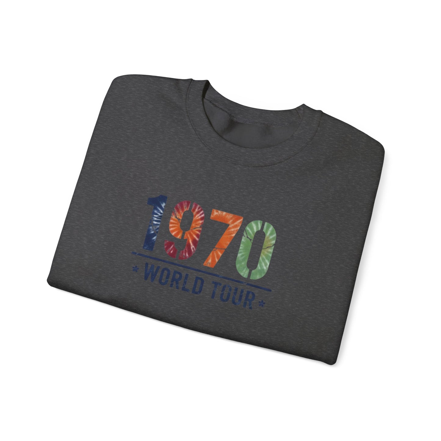 1970 World Tour Sweatshirt – Retro Vintage Band Tee Style