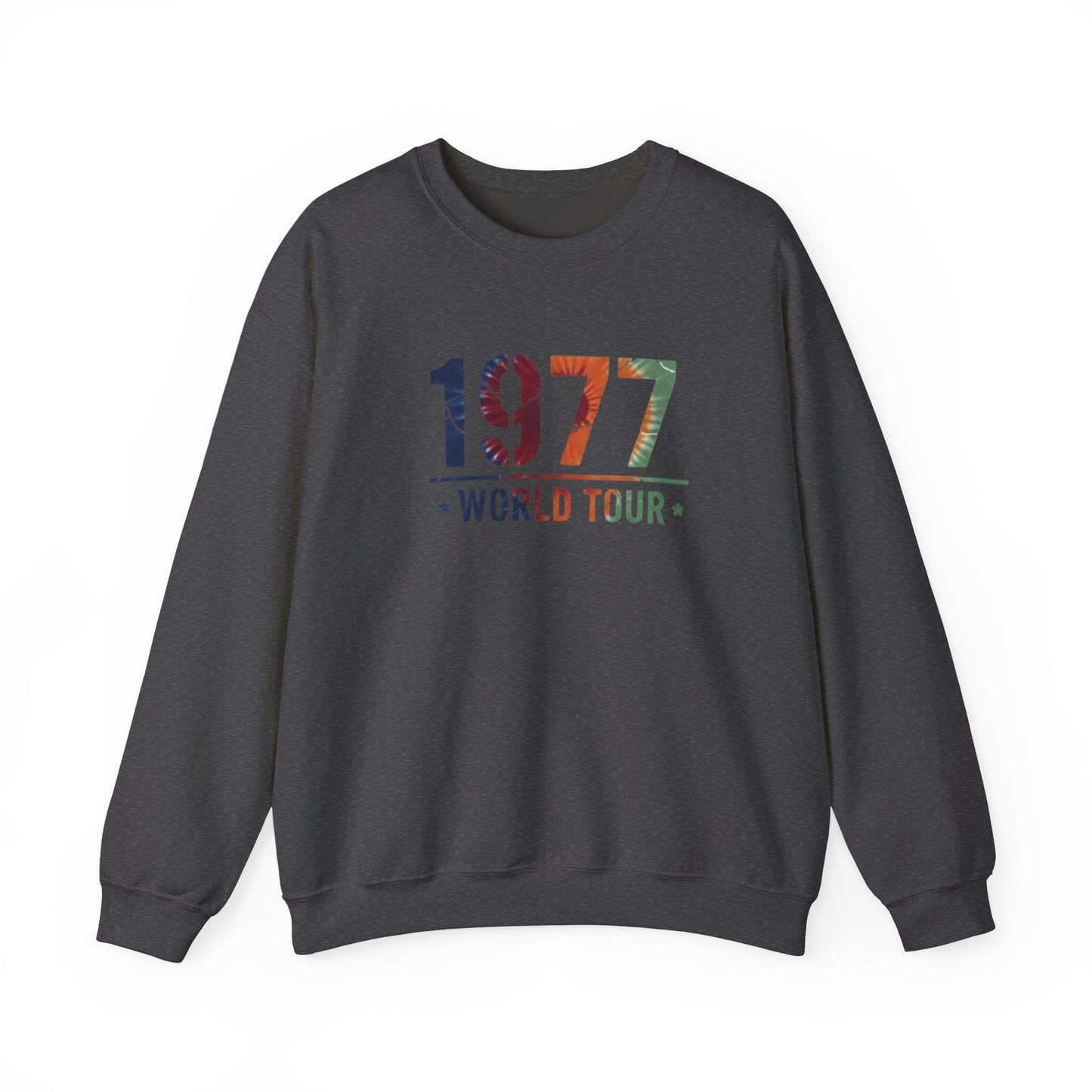 1977 World Tour Sweatshirt — Vintage Retro Concert Crewneck