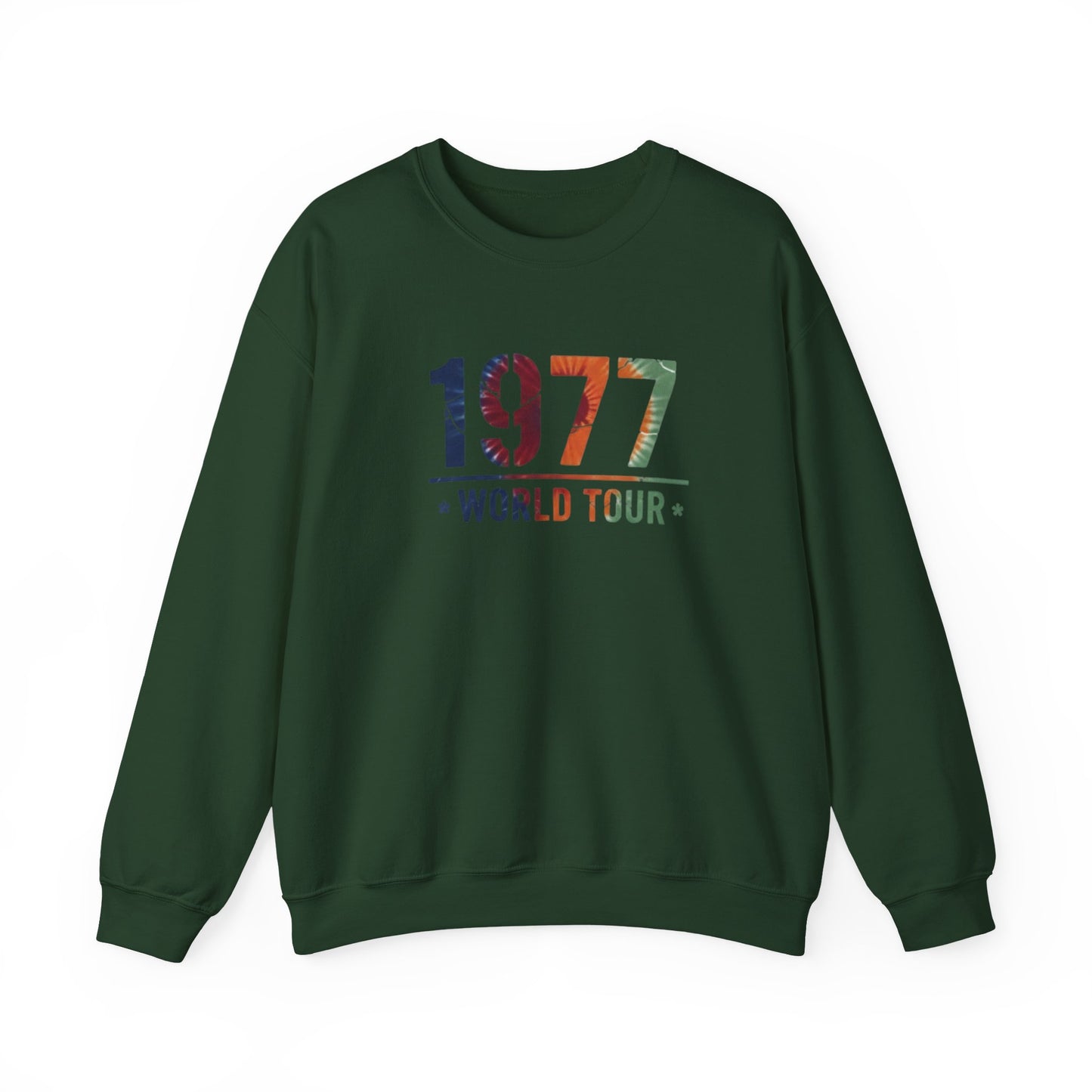1977 World Tour Sweatshirt — Vintage Retro Concert Crewneck