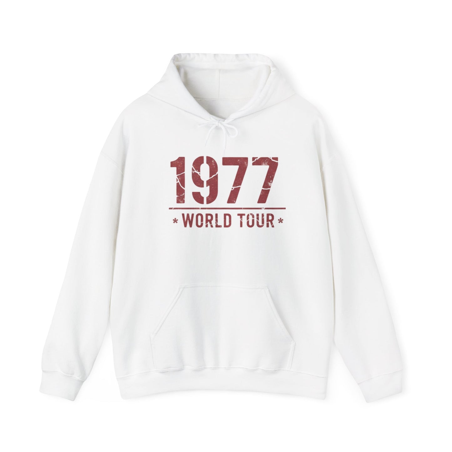 BIRTH YEAR 1977 World Tour Hoodie — Vintage Retro BIRTHDAY Tour Sweatshirt