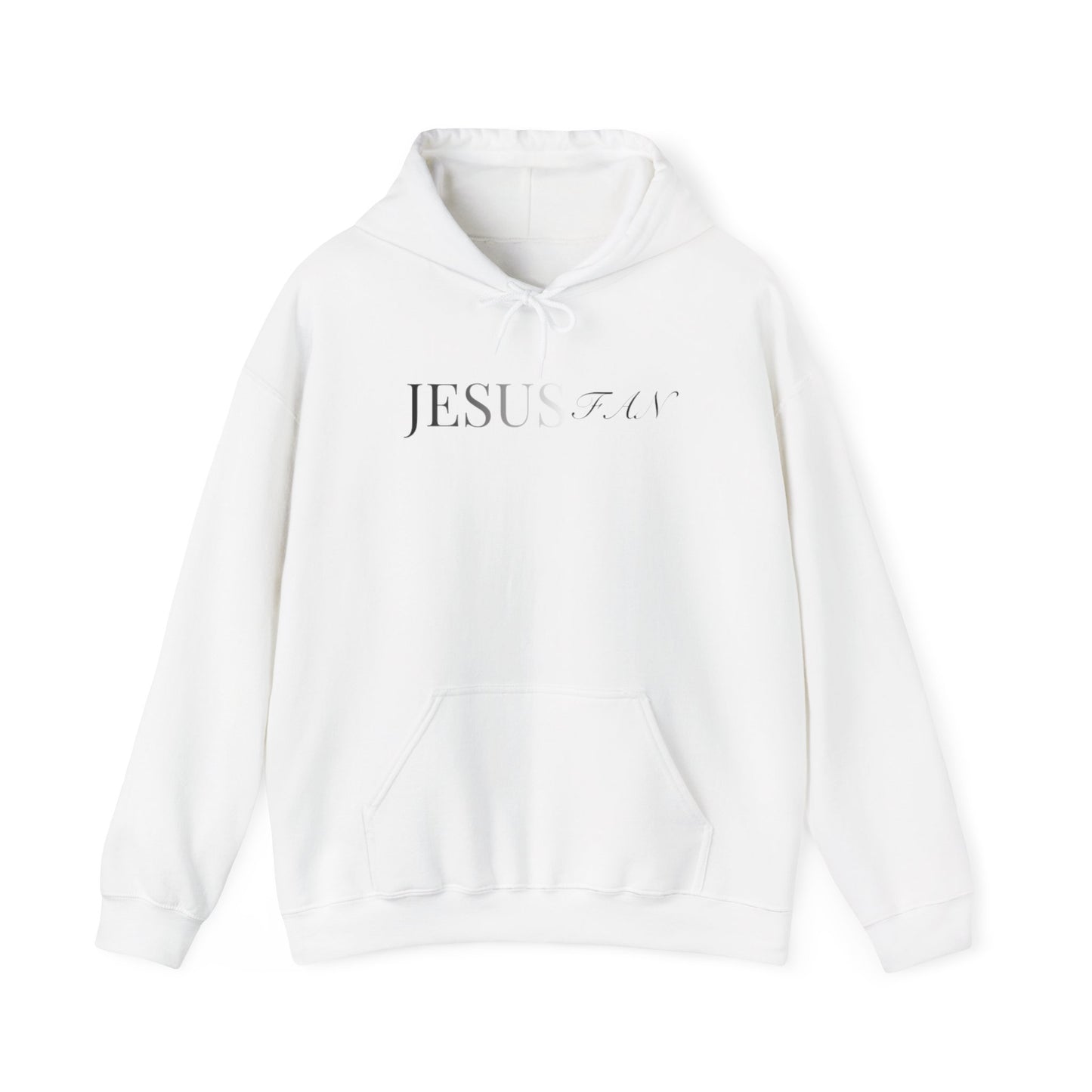 Jesus Fan Hoodie — Minimal Christian Faith Pullover