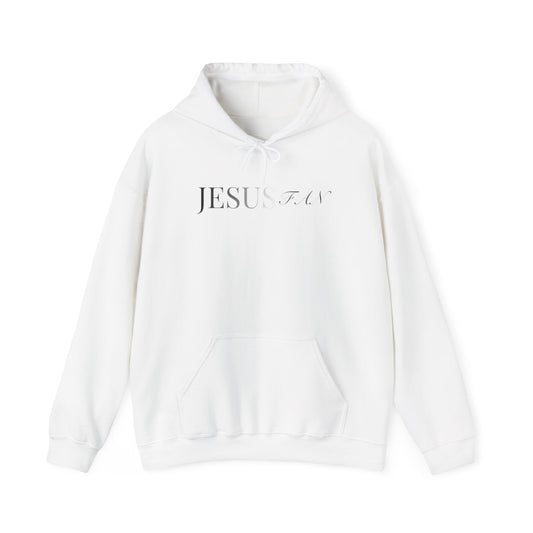 Jesus Fan Hoodie — Minimal Christian Faith Pullover