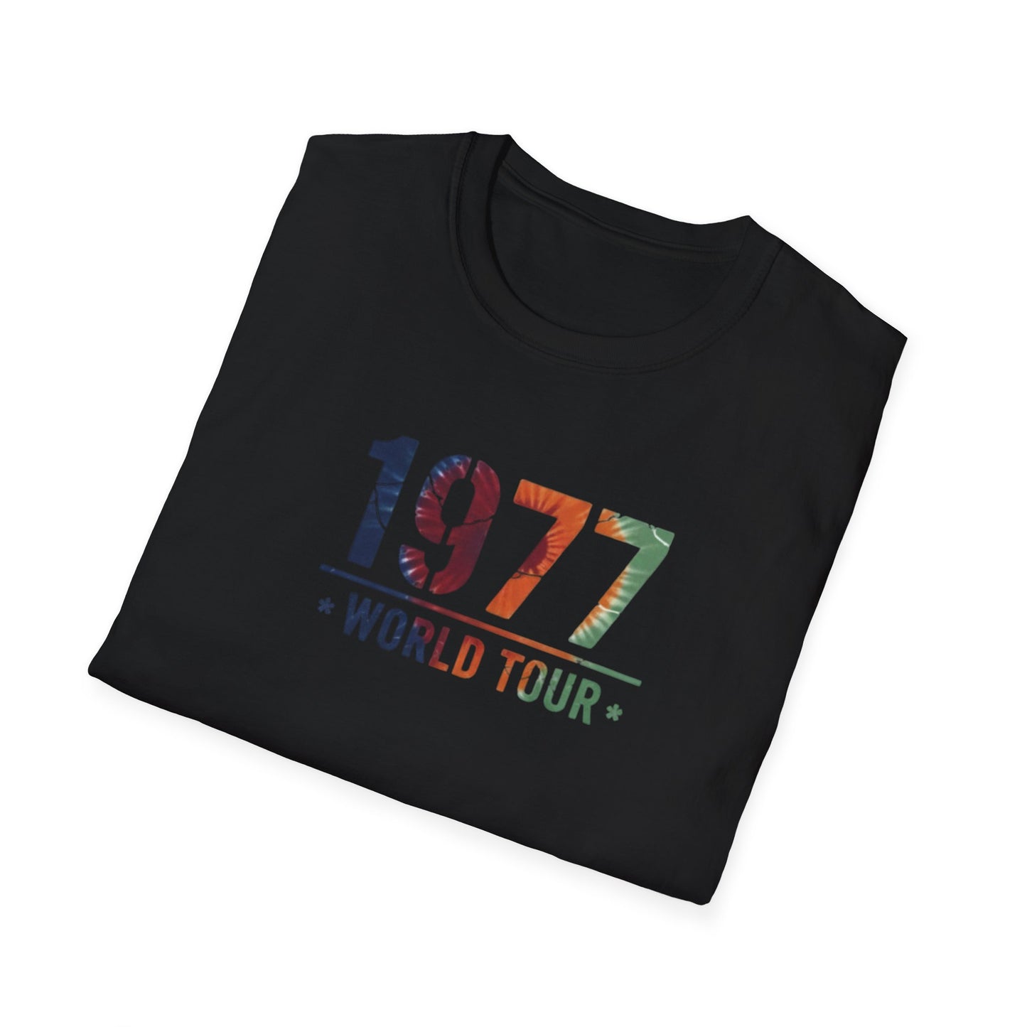 1977 World Tour T‑Shirt — Vintage Retro Birth Year Tee