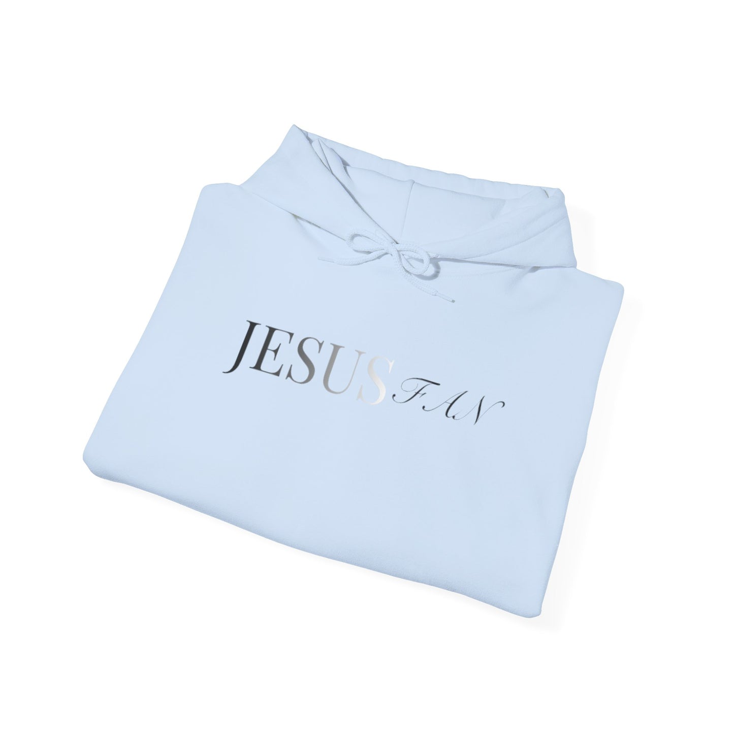 Jesus Fan Hoodie — Minimal Christian Faith Pullover