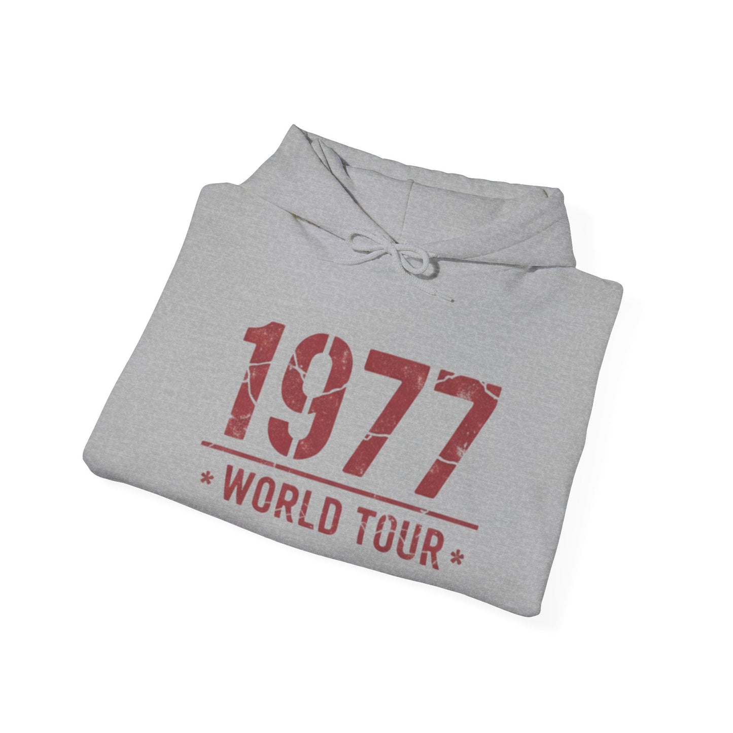 BIRTH YEAR 1977 World Tour Hoodie — Vintage Retro BIRTHDAY Tour Sweatshirt