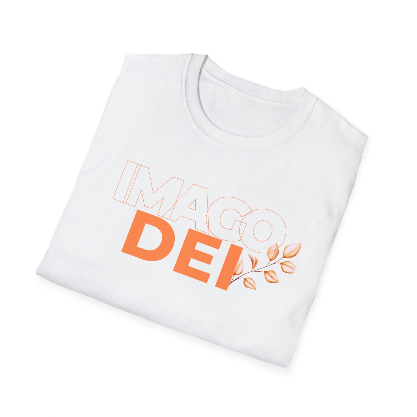 IMAGO DEI (IMAGE OF GOD) In latin terms Unisex Softstyle T-Shirt