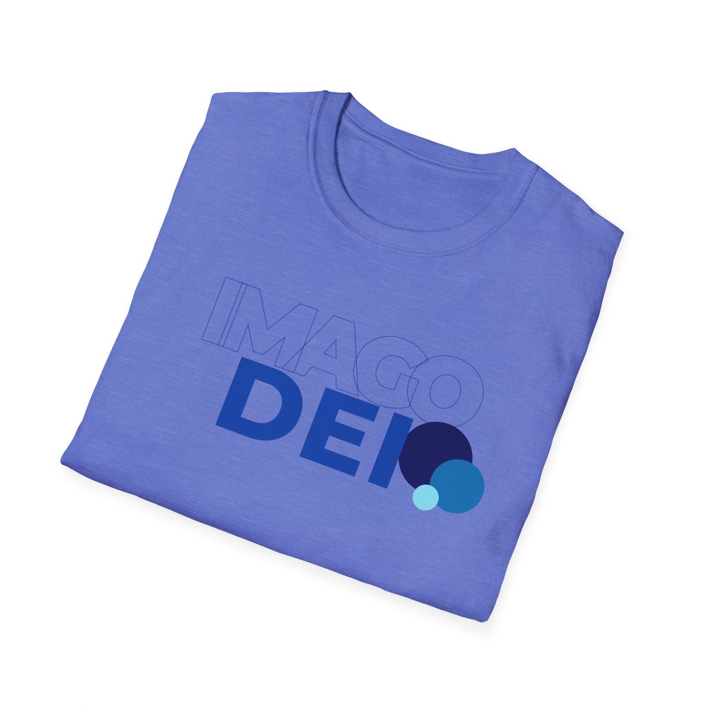 IMAGO DEI (IMAGE OF GOD) In latin terms Imagining Diversity Unisex T-Shirt, Casual Tee, Gift for Inclusivity, Pride Month, Everyday Wear, Soft Cotton Shirt
