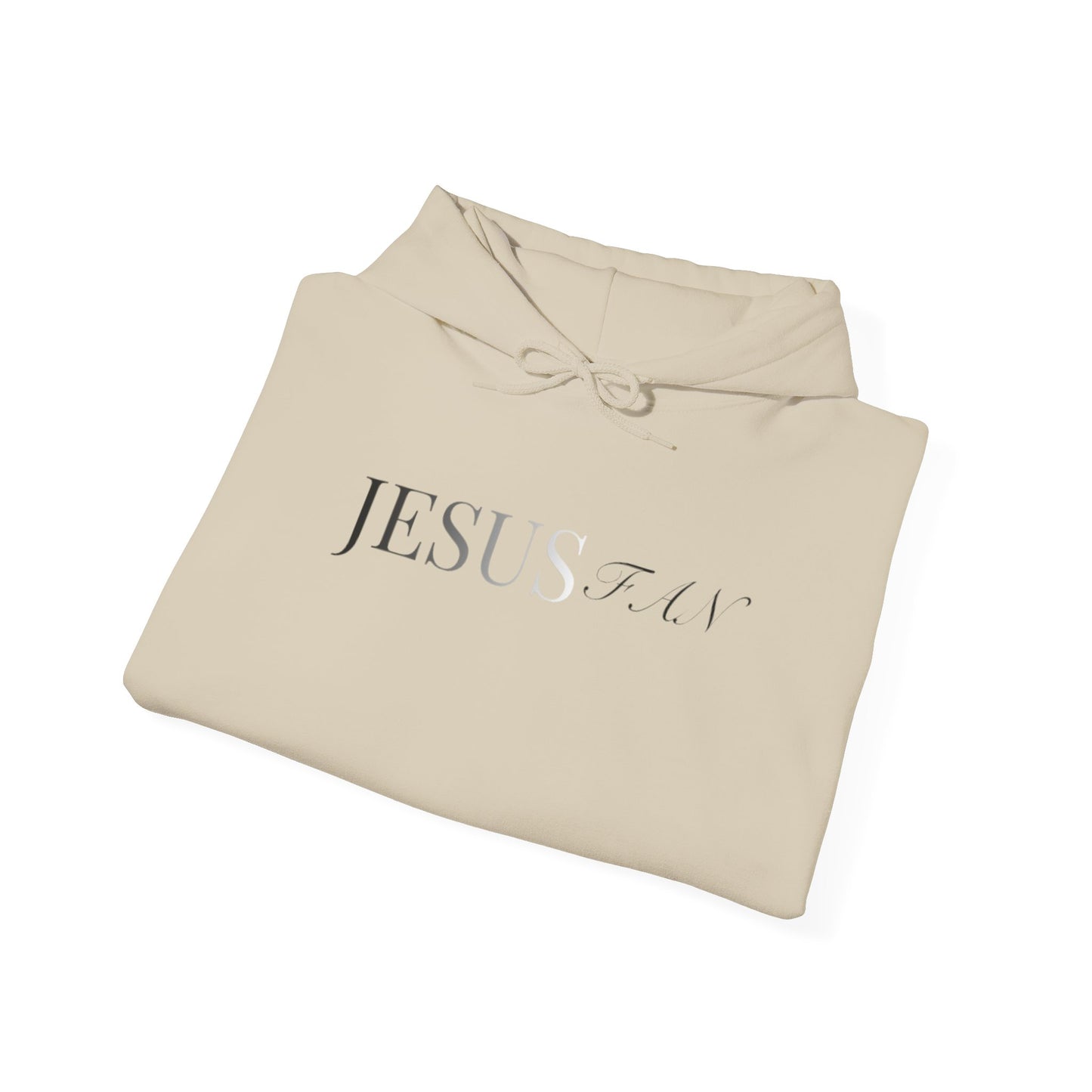 Jesus Fan Hoodie — Minimal Christian Faith Pullover