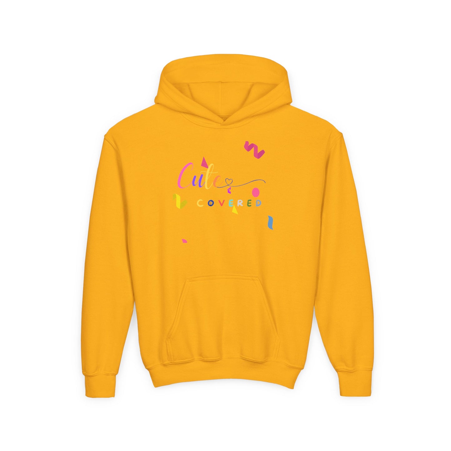Cute & Covered Youth Hoodie - Bright and Fun Sweatshirt for Kids