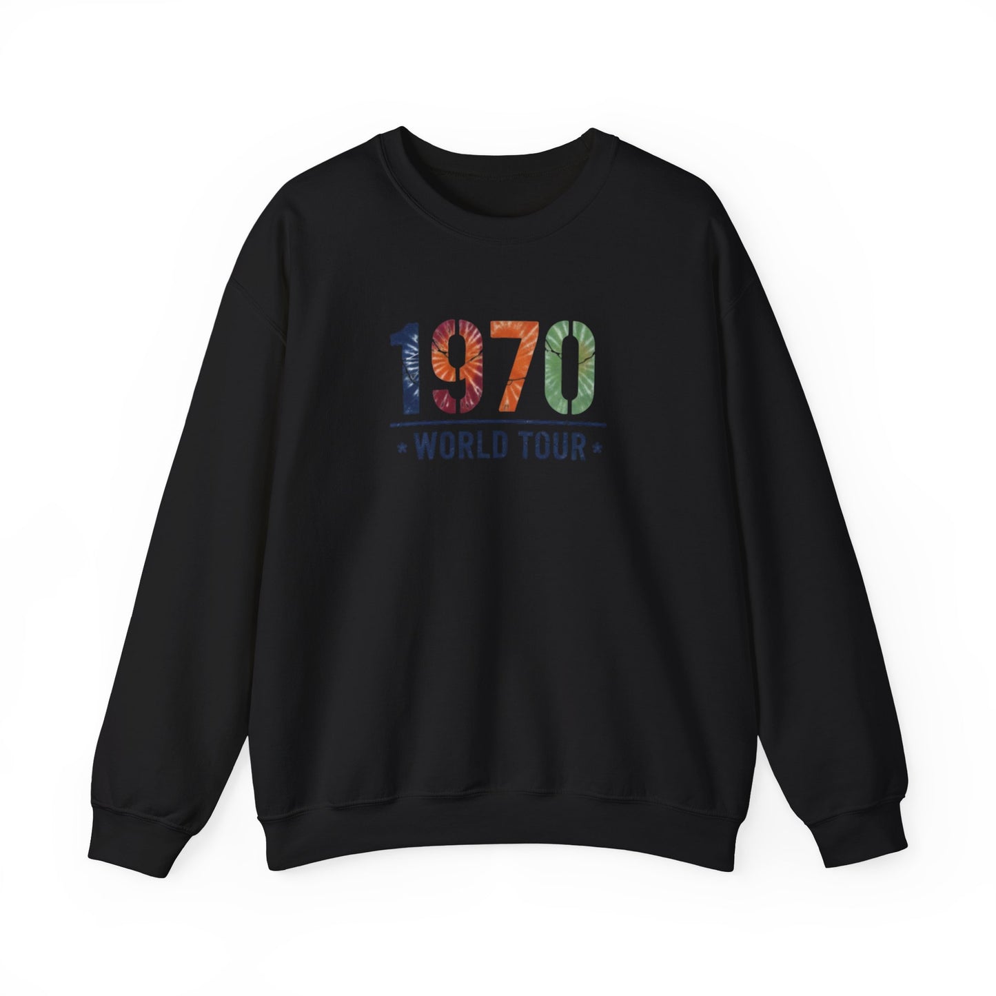 1970 World Tour Sweatshirt – Retro Vintage Band Tee Style