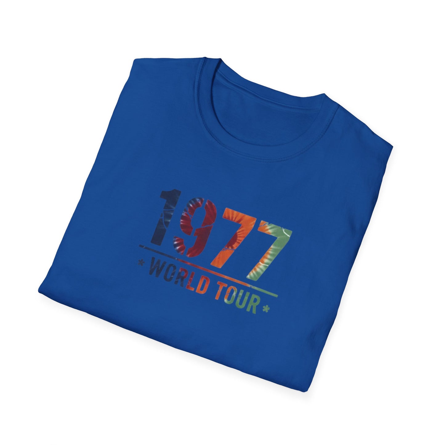 1977 World Tour T‑Shirt — Vintage Retro Birth Year Tee