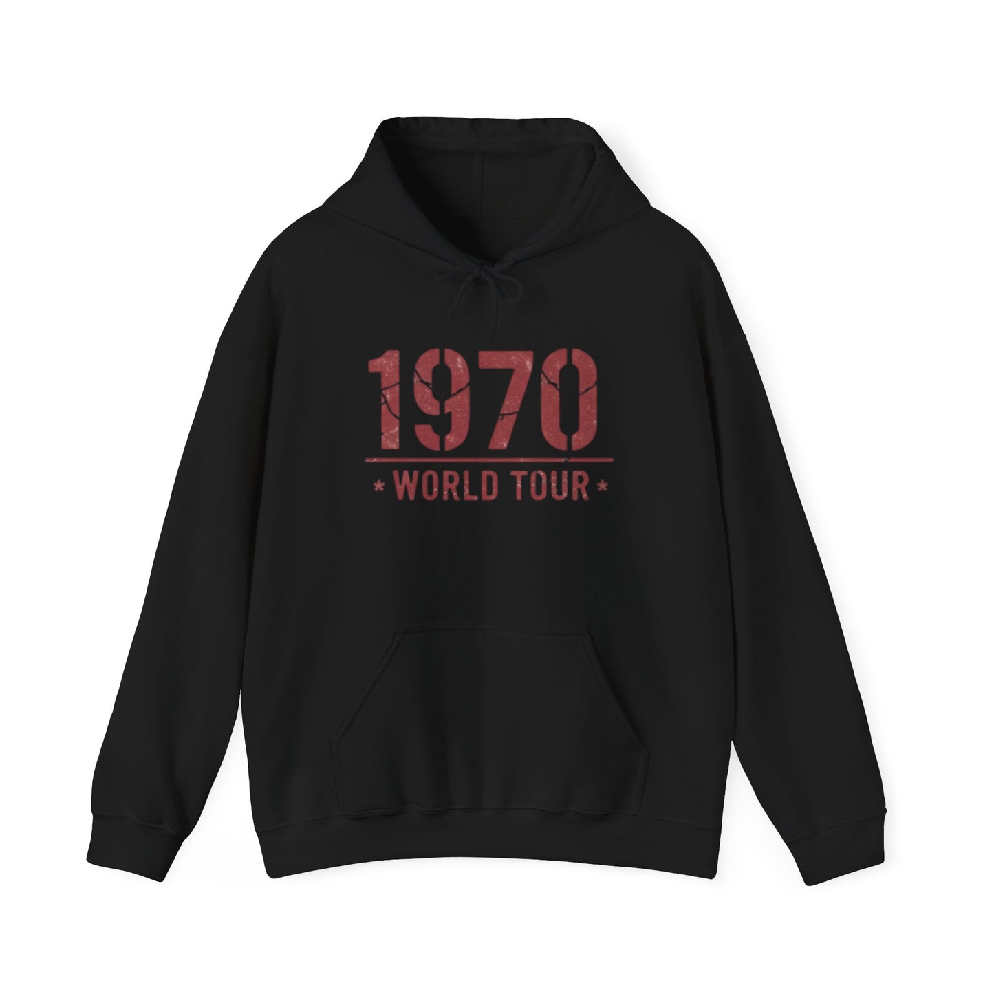 BIRTH YEAR 1970 World Tour Hoodie — Vintage Retro BIRTHDAY Tour Sweatshirt