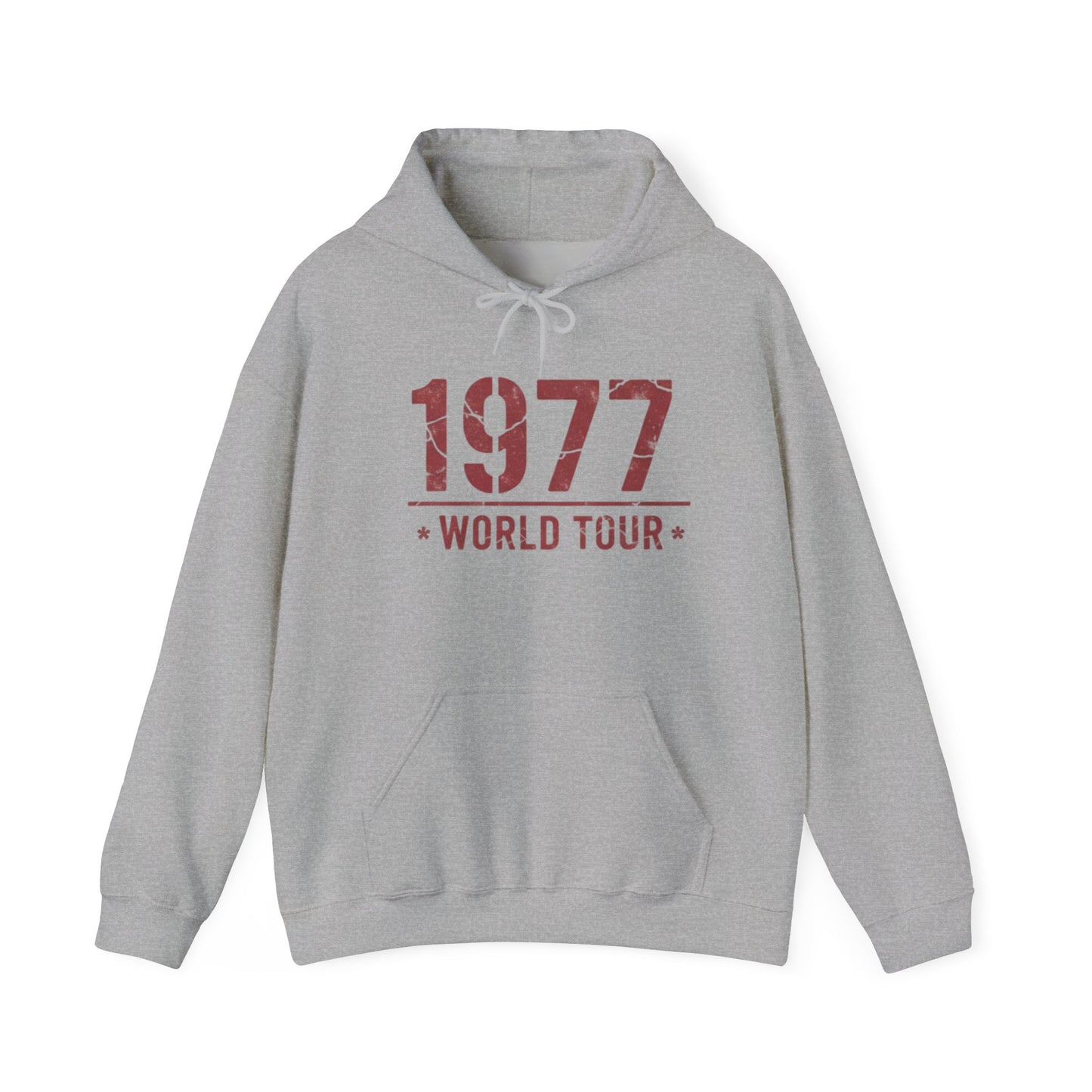 BIRTH YEAR 1977 World Tour Hoodie — Vintage Retro BIRTHDAY Tour Sweatshirt