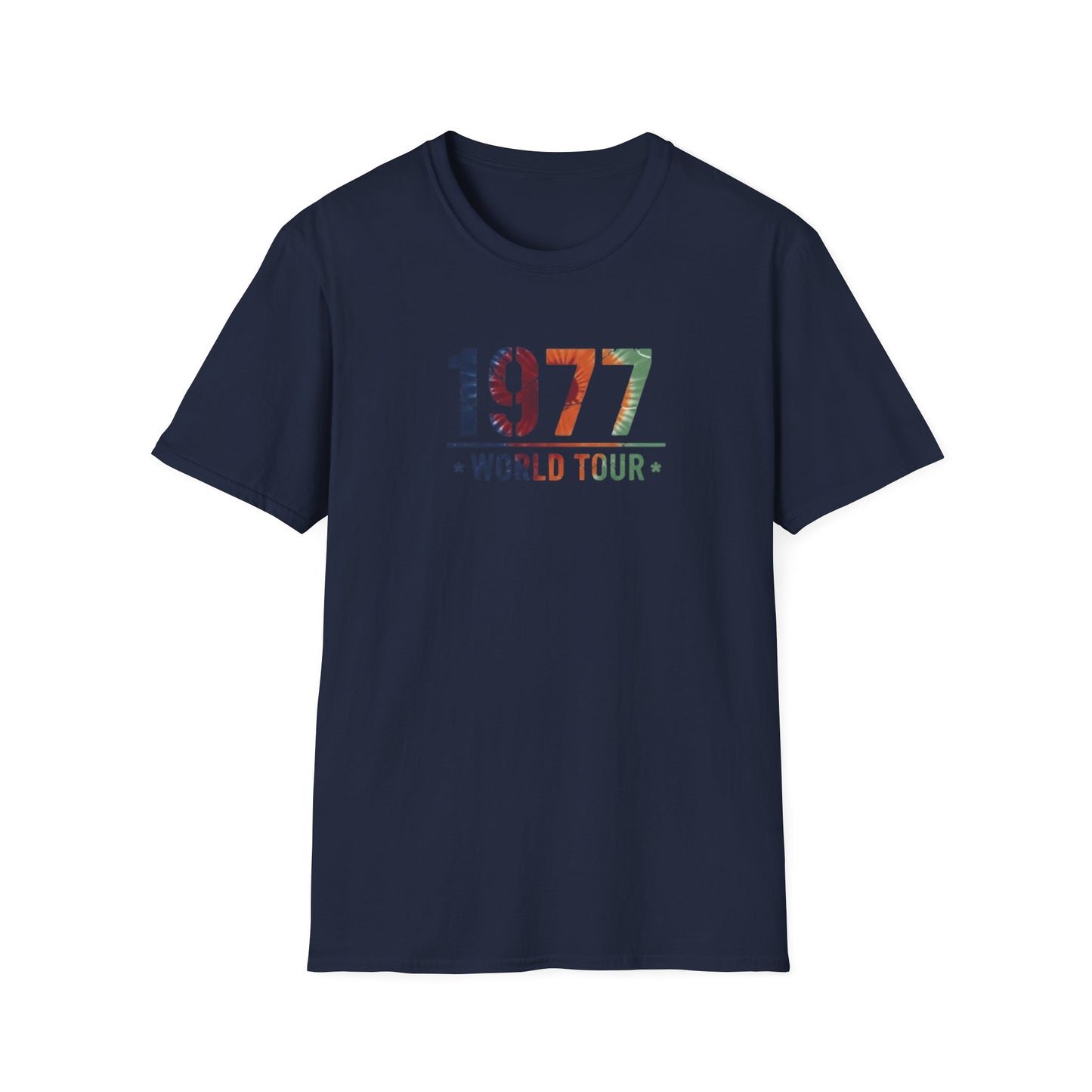 1977 World Tour T‑Shirt — Vintage Retro Birth Year Tee
