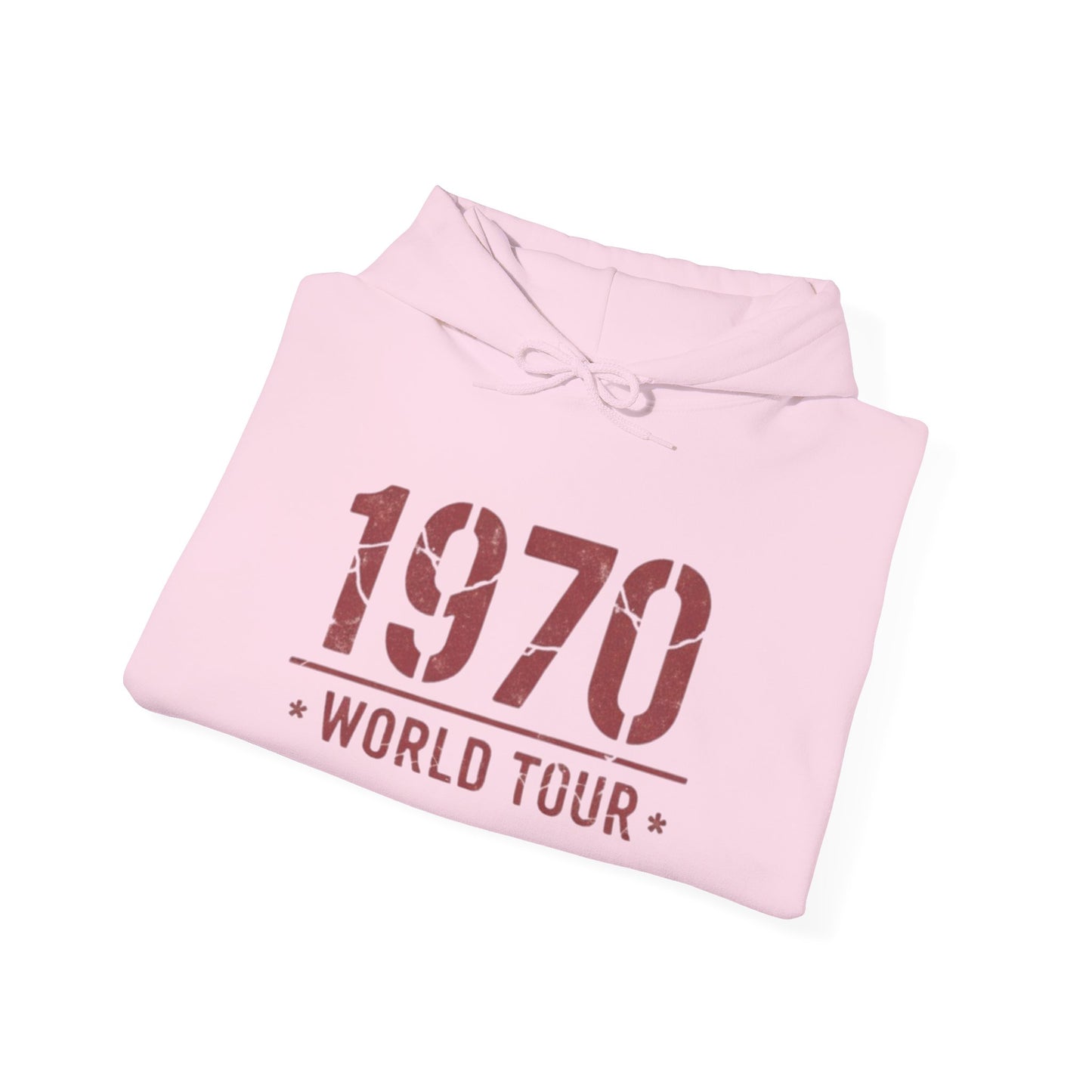 BIRTH YEAR 1970 World Tour Hoodie — Vintage Retro BIRTHDAY Tour Sweatshirt
