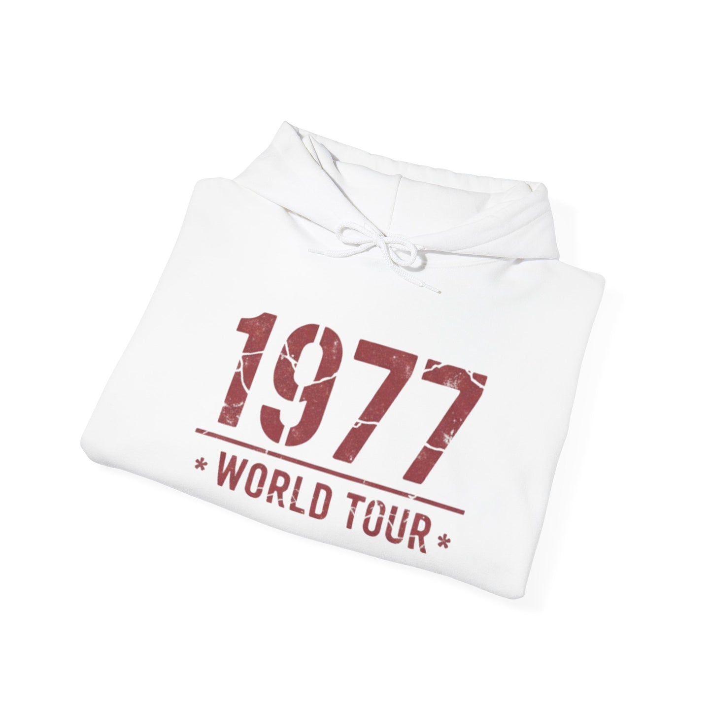 BIRTH YEAR 1977 World Tour Hoodie — Vintage Retro BIRTHDAY Tour Sweatshirt