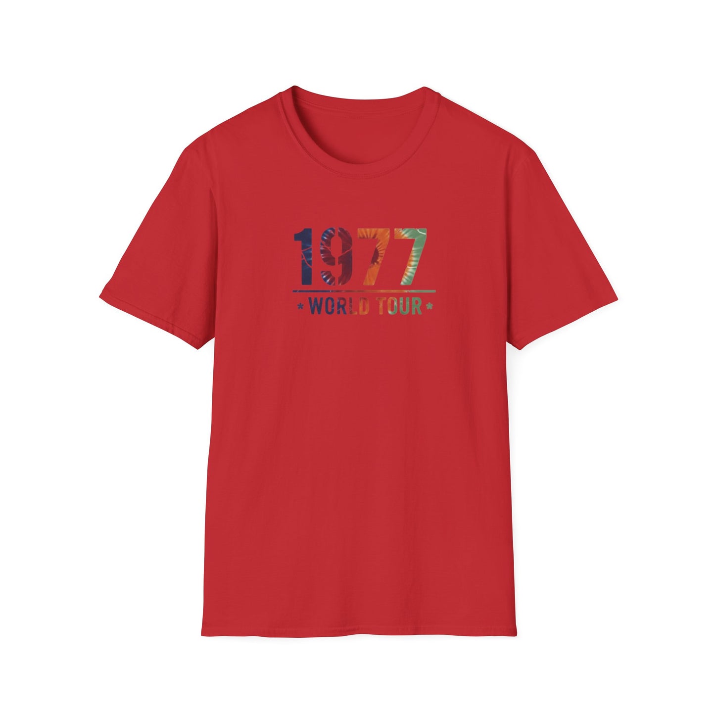 1977 World Tour T‑Shirt — Vintage Retro Birth Year Tee