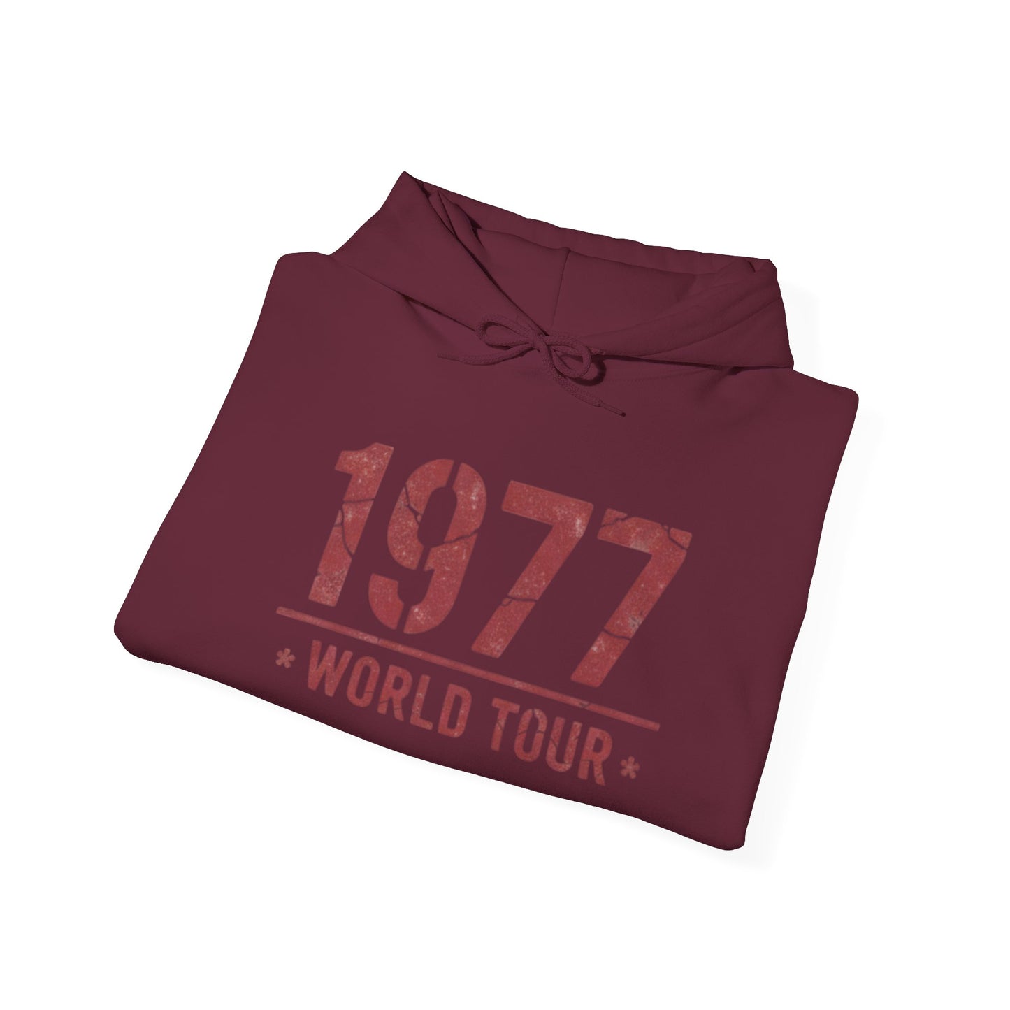 BIRTH YEAR 1977 World Tour Hoodie — Vintage Retro BIRTHDAY Tour Sweatshirt