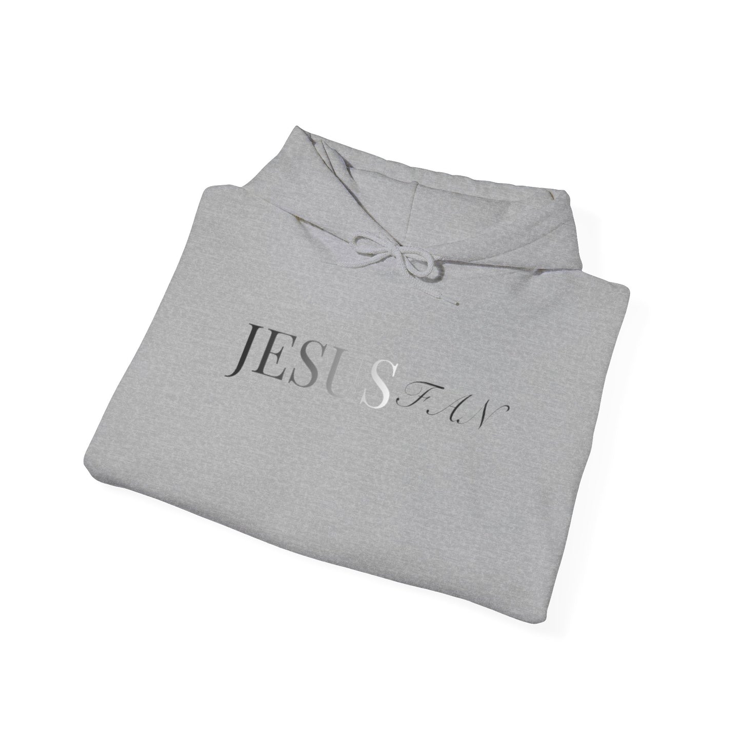 Jesus Fan Hoodie — Minimal Christian Faith Pullover